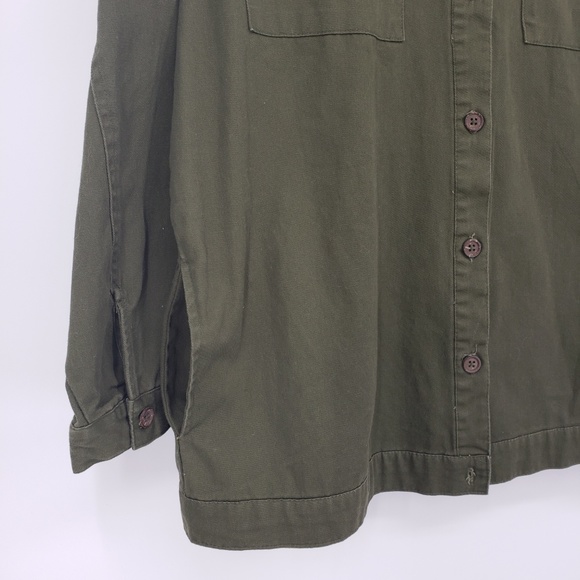 Skylar + Jade Boho Embroidered Shirt Jacket Sz M - Picture 4 of 8